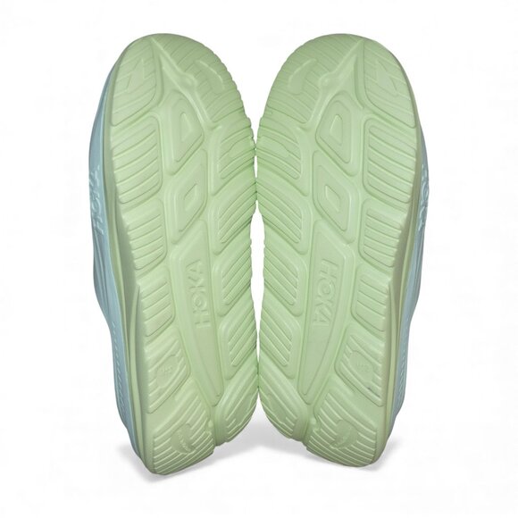 HOKA Ora Recovery Slide 3 Mens Size 12 Womens 14 Aqua/Celery Juice NWT - Picture 7 of 9
